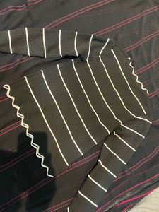 Striped Long Sleeve Top