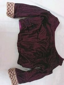 WINE 3PIECE LEHENGA