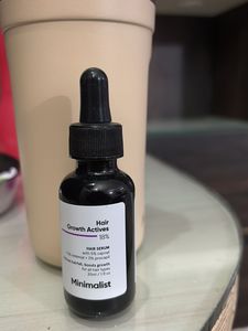 Minimalist Hair Growth Actives.