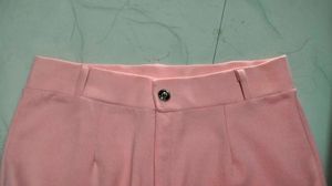 Pink Wide Leg Korean Pants