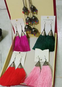 Earrings Combo Of 8