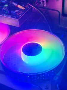 2 Rgb Pc Cooling Fan New