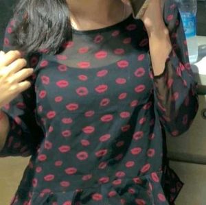 Georgette Shrug Type Top