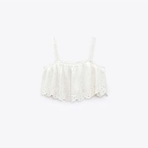 Zara Brand New Bohemian Cotton Grill Top
