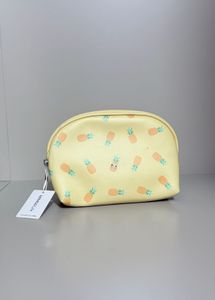 MINISO yellow pineapple print pouch (Pouch Only)