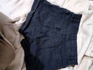 Shorts Charcoal Black Colour