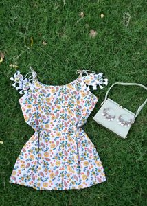Patchwork Floral Ethnic Kurti By JAVIERS