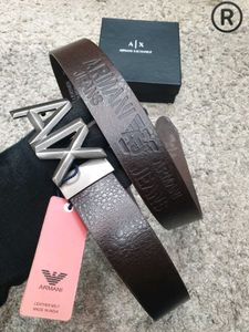 Armani Exchange Leather Belt