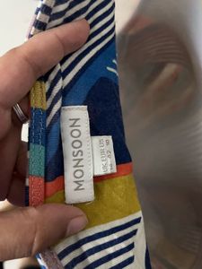 Pintrest Striped Tie-Waist Top