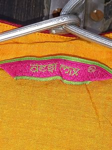 Yellow And Mehrun Colour Kurtaa