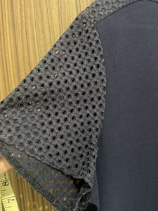 Elegant Navy Blue Top