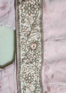 Cute Pink Kids Ethnic Set