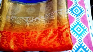 Res&amp; Gold Saree Pure Kanjivaram Silk2