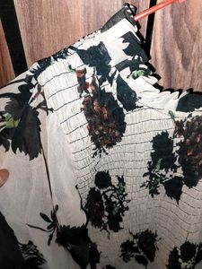 Floral Smocked Top