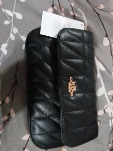 Coach Black Quilted Wallet