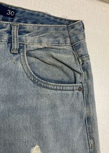 Women Blue Boyfriend Fit Jeans