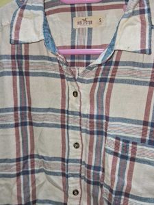Hollister Plaid Flannel Shirt