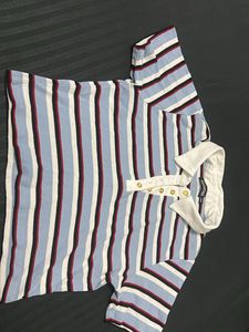 Striped Short Sleeve Shirt
