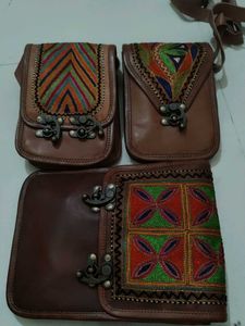 Sling Bag Pure Raw Leather