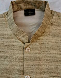 Mens Cotton Silk Ethnic Jacket