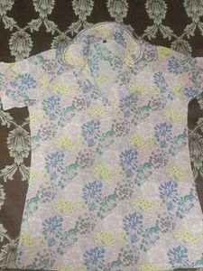 Floral Print Night Suit