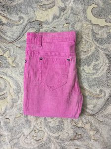 Pink Corduroy Pants