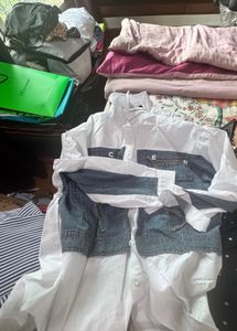 New Brand Denim Panel Shirt- From Vietnam