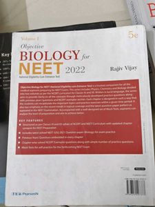 Objective Biology for NEET 2022, Vol. I