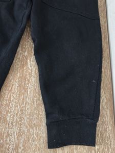 Boys Black Joggers