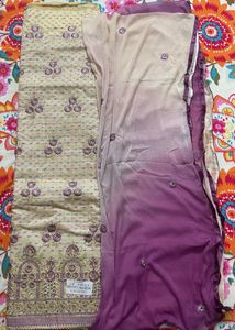 Embroidered Dress Material