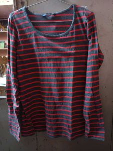 Striped Long Sleeve Top