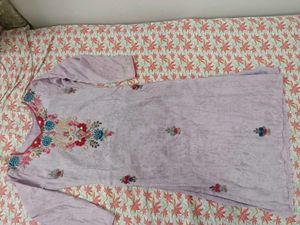 Lavender Pakistani Suit