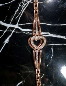 Rose Gold Heart Bracelet