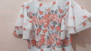 Floral Ruffle Mini Dress