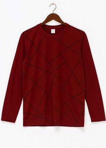 New Unused Maroon Full Sleeves T-shirt