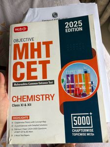 MHT CET Books - Physics, Chemistry, Biology