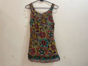 Floral Sleeveless Tank Top
