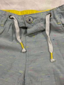 Cotton Linen Shorts 3-4 Year