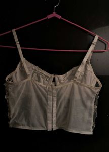 Floral Lace Corset Top