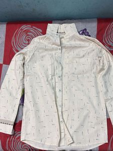 Printed Button-Down Shirt