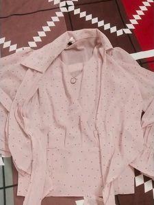 Baby pink top