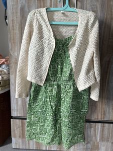 Cream Textured Cropped Cardigan