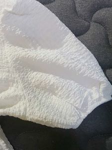 White Puff Sleeve Blouse