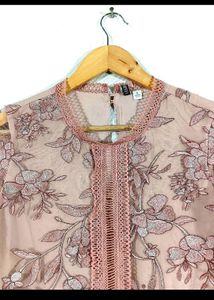 Gorgeous Glittery... Embroidery Beautiful Top...