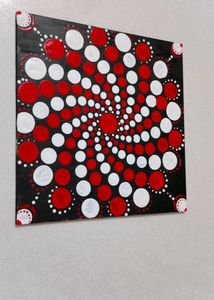 Spiral Mandala Art Painting