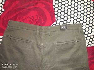 Casual charcoal Green Pants
