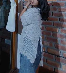 Butterfly Crochet Top