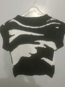 V-neck Sleeveless Sweater Vest