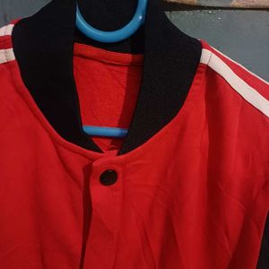 ❤️Red &amp; navy Varsity Jacket