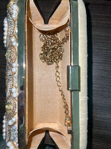 Elegant Beaded Clutch